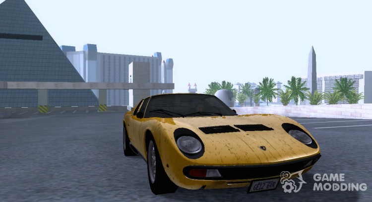 Lamborghini Miura P400 SV 1971 para GTA San Andreas