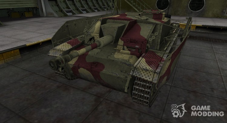 Historical camouflage StuG III for World Of Tanks