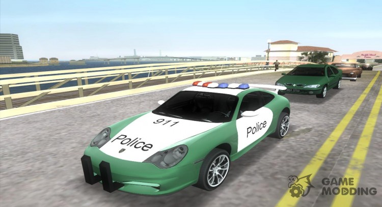 Porsche 911 GT3 полиция для GTA Vice City
