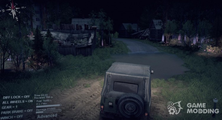 Map Of The Forest for Spintires 2014