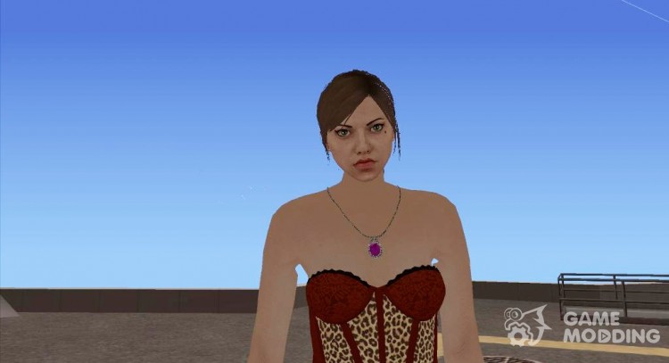 Female GTA V Online (Be My Valentine) for GTA San Andreas