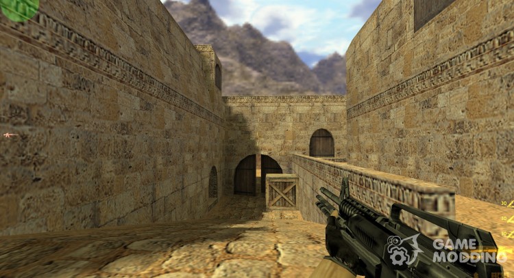 M4 с ружьем и фонариком для Counter Strike 1.6