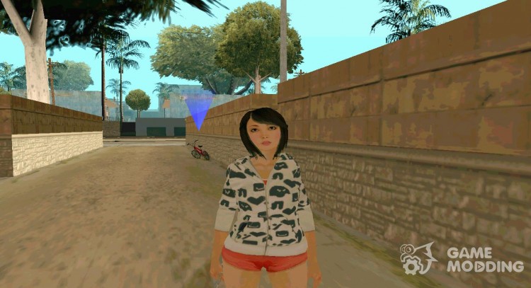 Beautiful girl v2 for GTA San Andreas