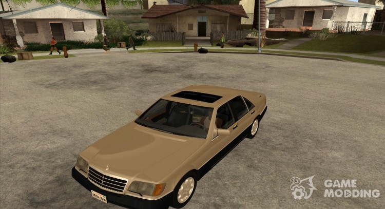 400 SE Mercedes-Benz W140 (ruedas estilo 2) para GTA San Andreas