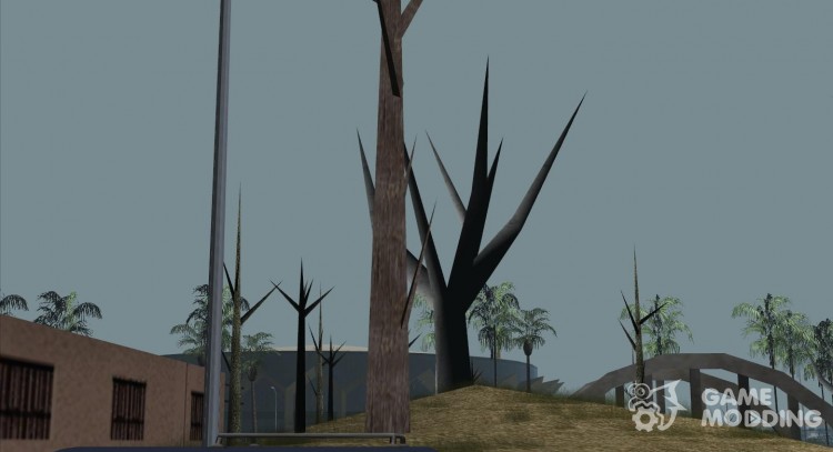 Los árboles sin hojas para GTA San Andreas