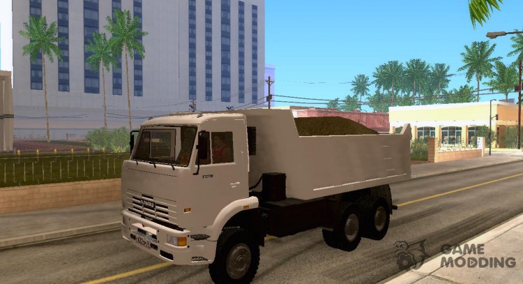 KAMAZ 6520 dump truck for GTA San Andreas