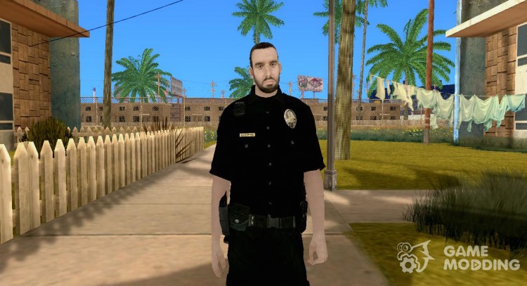 El nuevo skin de la policía para GTA San Andreas