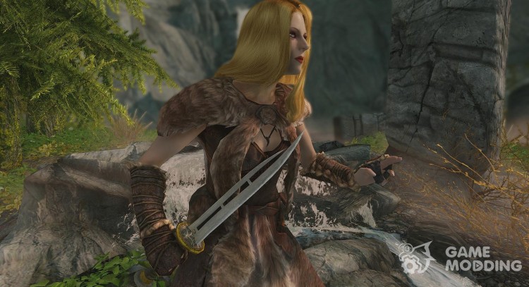La leyenda de Zelda - la espada Kokiri, Razor, la espada y la espada Gilded para TES V: Skyrim