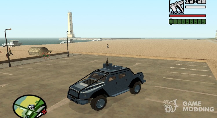 GTA V Insurgent Pickup для GTA San Andreas