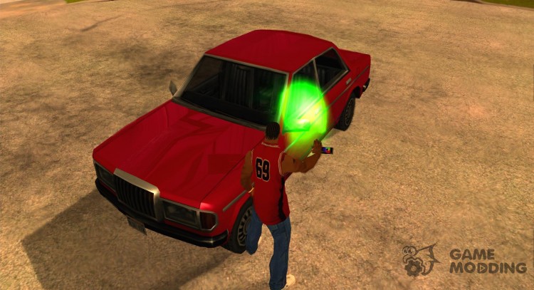 Перекраска баллончиком для GTA San Andreas