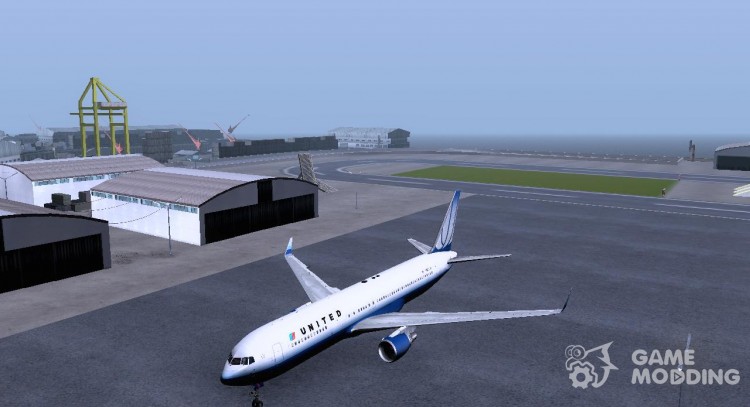 Boeing 767-300 De United Airlines New Livery para GTA San Andreas