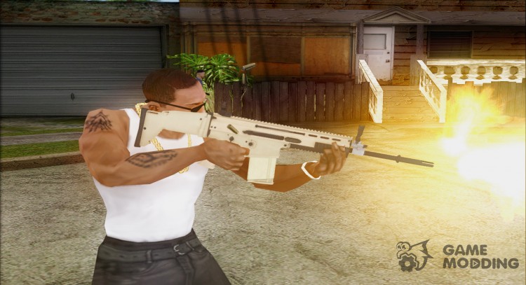 FN SCAR-H from Medal of Honor: Warfighter для GTA San Andreas