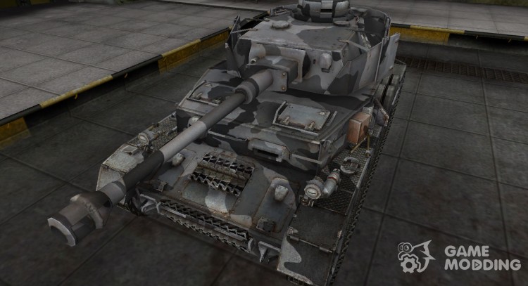 La piel para el tanque alemán Panzer IV hydrostat. para World Of Tanks