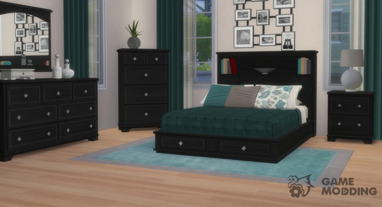 Crestwood Bedroom para Sims 4