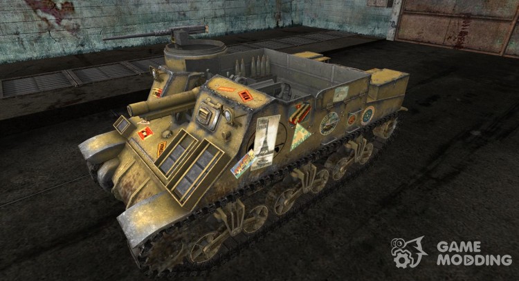M7 Priest from No0481 for World Of Tanks