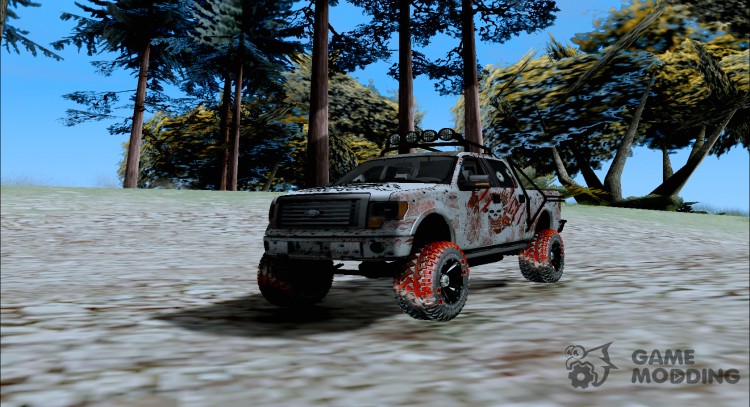 Ford F-150 Zombie ROAD para GTA San Andreas