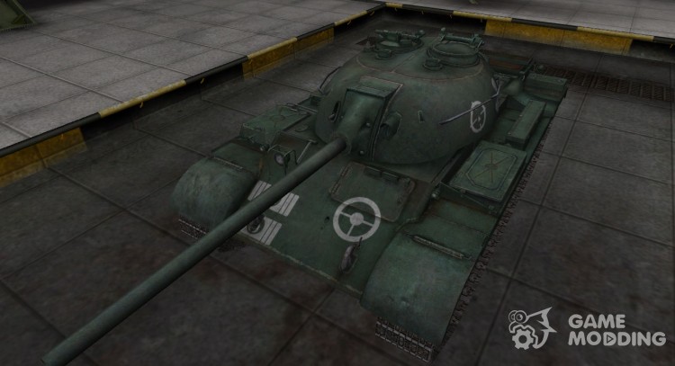 La zona de ruptura de contorno para el T-34-2 para World Of Tanks