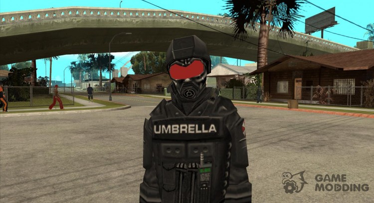 Miembro de unidades especiales de Umbrella para GTA San Andreas