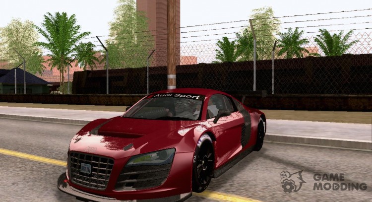 El Audi R8 LMS v3.0 para GTA San Andreas