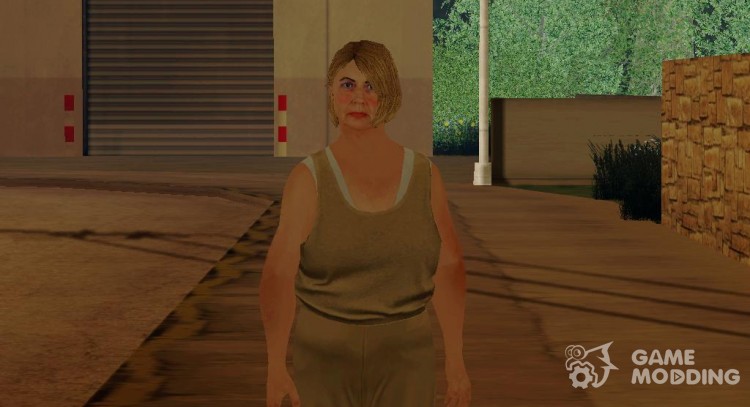 Пожилая женщина 3 для GTA San Andreas