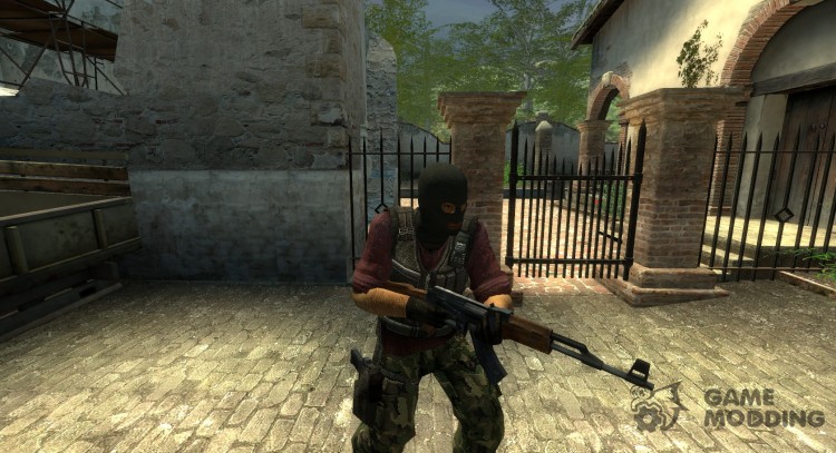 Rojo camuflaje v2 para Counter-Strike Source