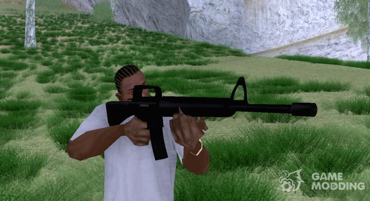 M16HD (remake of m4 HD) for GTA San Andreas