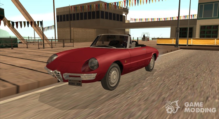 Alfa Romeo Spider Duetto '66 для GTA San Andreas