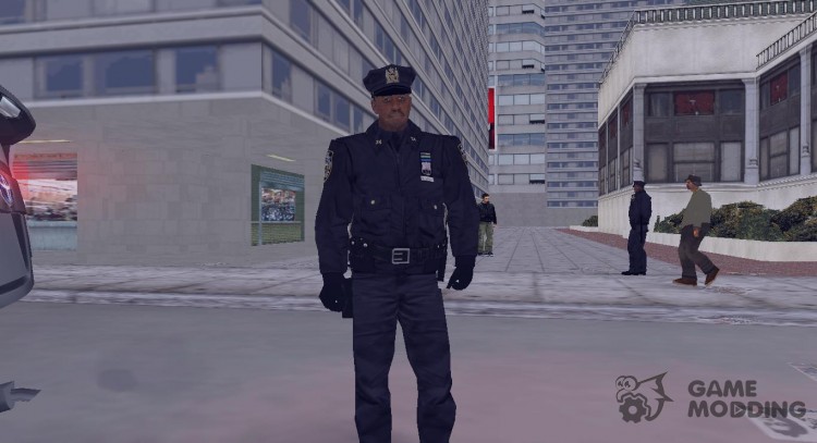 Alone In The Dark cop for GTA 3