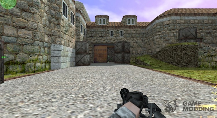 Minigun (Negro) para Counter Strike 1.6