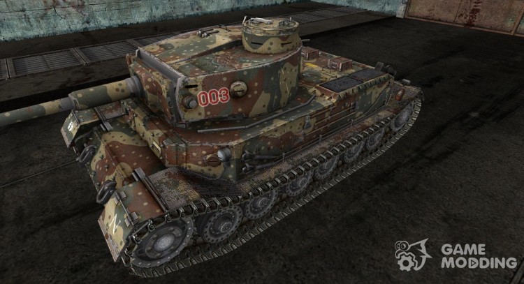 Skin for Pz. VI Tiger (P) for World Of Tanks