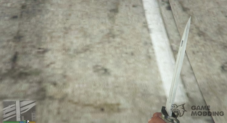 Cs: GO Bayonet Knife for GTA 5