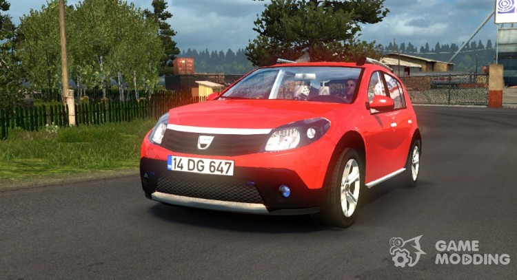 Dacia Sandero для Euro Truck Simulator 2