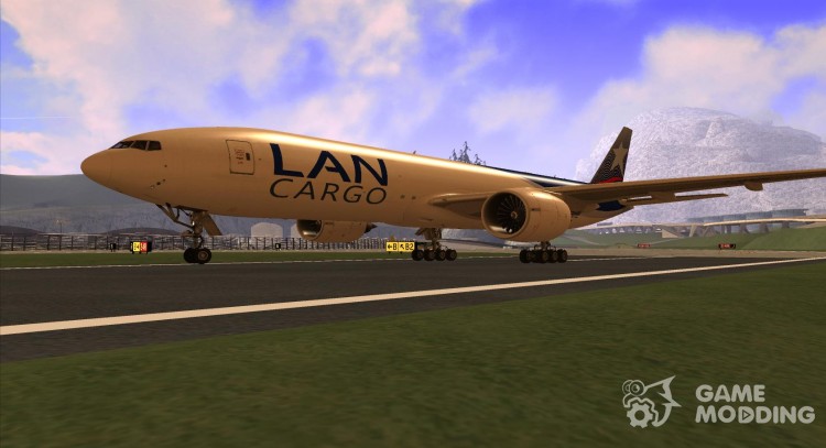 Boeing 777F LAN Cargo для GTA San Andreas