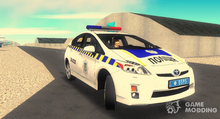 El Toyota Prius, la Policía de ucrania v1.4 para GTA 3