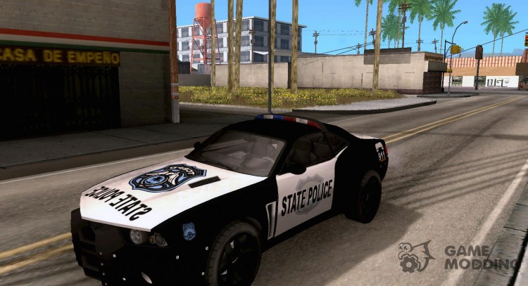 NFS Undercover Cop Car MUS для GTA San Andreas