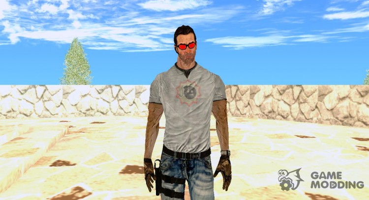 Скин Крутого Сэма из Serious Sam 3 для GTA San Andreas