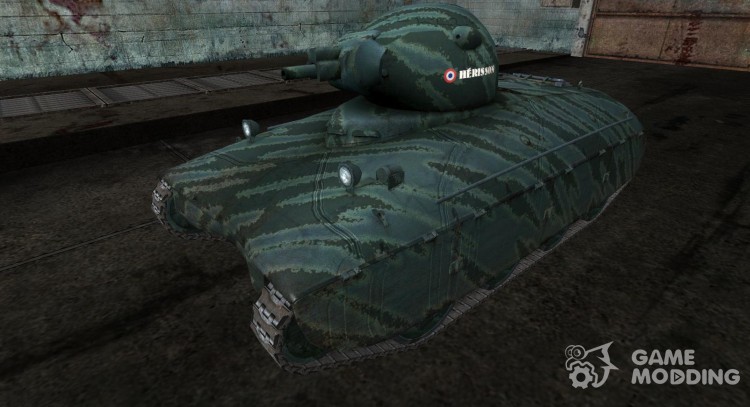 Lija para AMX40 # 2 PogS para World Of Tanks
