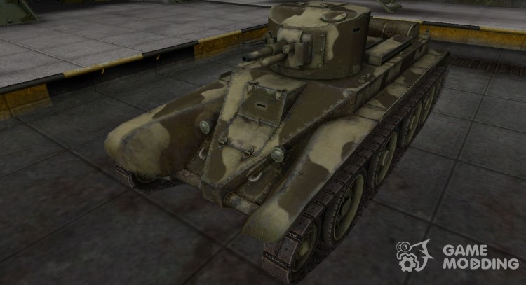 Пустынный скин для БТ-2 для World Of Tanks