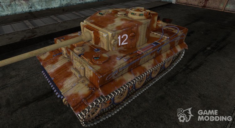 The Panzer VI Tiger 3 for World Of Tanks