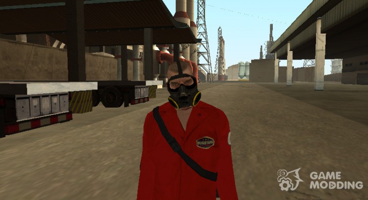 Robber from GTA V beta {Гамазавр} para GTA San Andreas