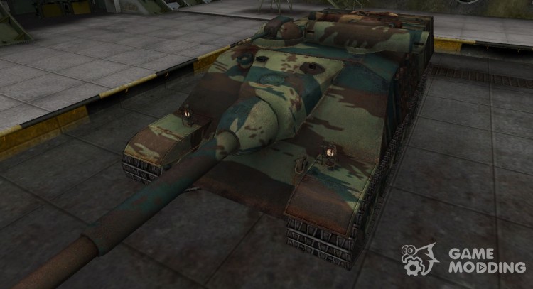 Французкий новый скин для AMX 50 Foch для World Of Tanks