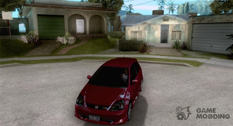 Honda Civic Type R - Stock + Airbags для GTA San Andreas