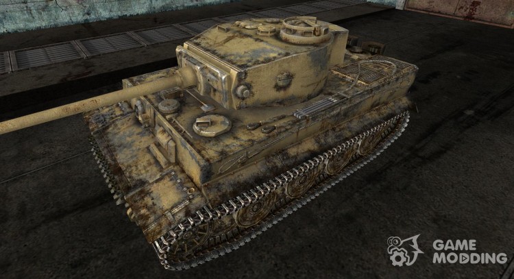 The Panzer VI Tiger No0481 for World Of Tanks