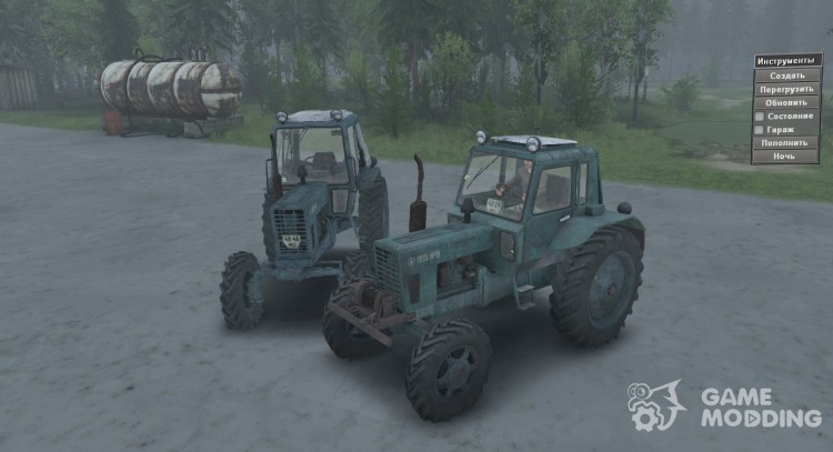 MTZ 82 for Spintires 2014