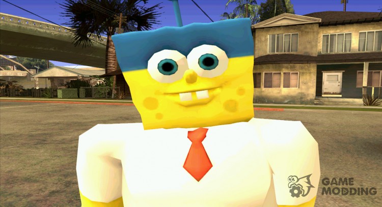 SpongeBob as Mr. Invincibubble for GTA San Andreas
