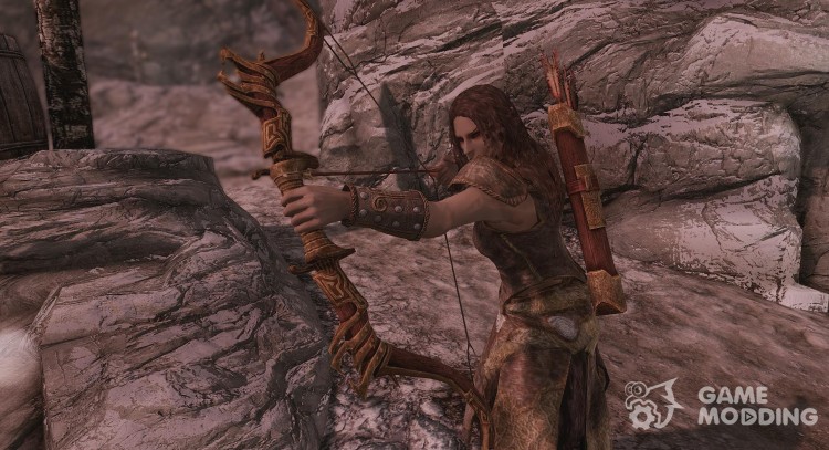 Rustic Nord Hero Weapon Set for TES V: Skyrim