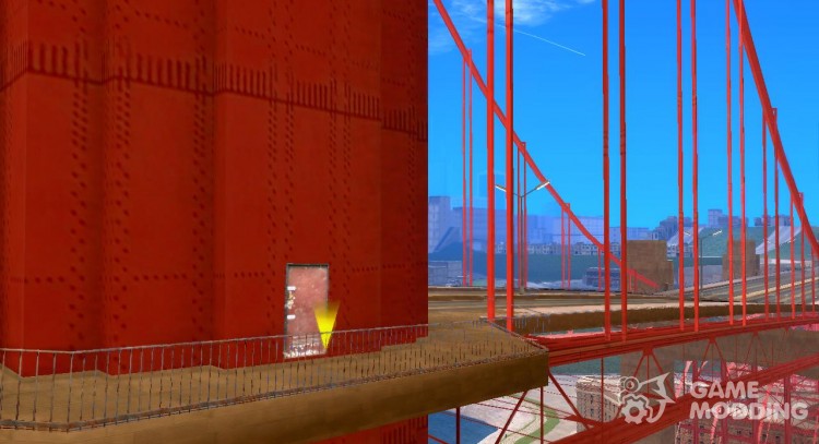 Climbing the bridge. V 1.0 for GTA San Andreas