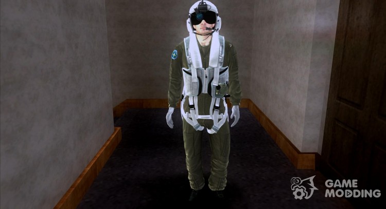 Russian Helicopter Pilot from Battlefield 4 para GTA San Andreas