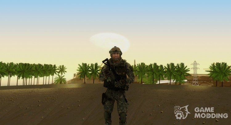 Modern Warfare 2 Soldier 6 para GTA San Andreas