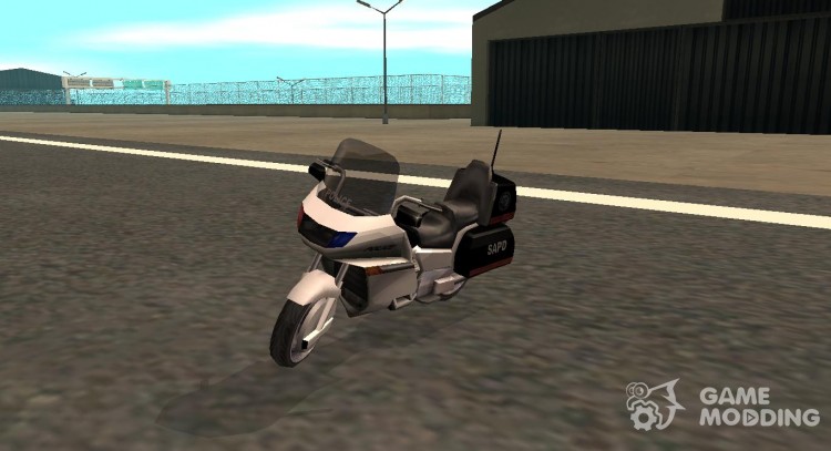 New Police Bike в стиле SA для GTA San Andreas